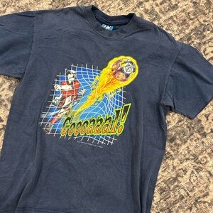 Vintage 1999 Little Big Dogs Soccer Graphic